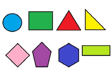Imágenes de figuras geometricas planas para niños para ...