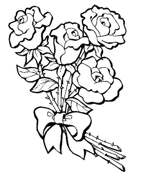 Imagenes De Flores Y Rosas Para Pintar
