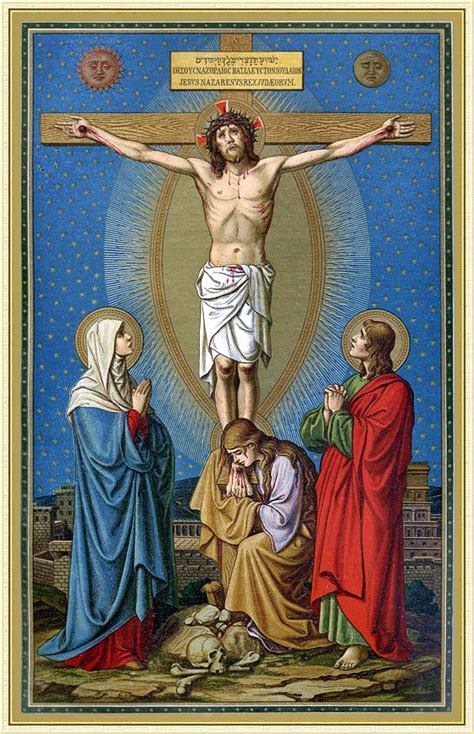 Imágenes de Jesus en la cruz y Dibujos de Cristo crucificado para ...