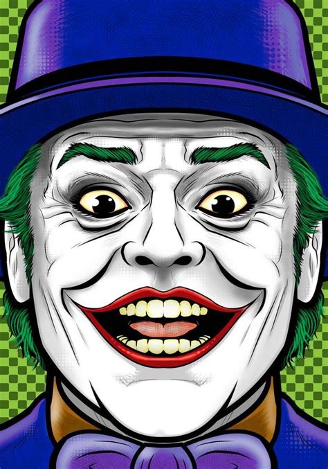 Imagenes de Joker   Joker Jack Nicholson | Joker drawings ...