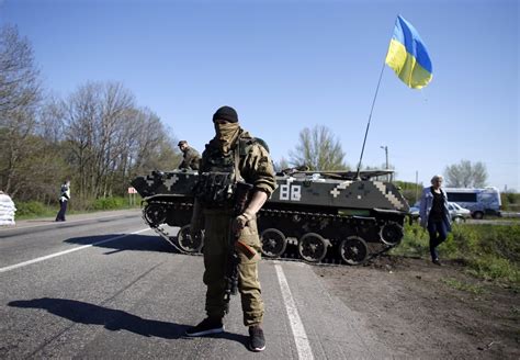 Imágenes de los últimos enfrentamientos en Ucrania