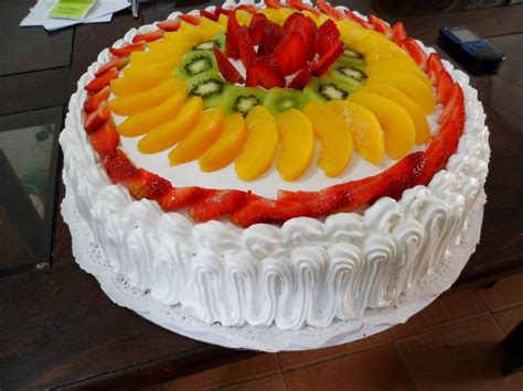 Imagenes de tortas decoradas con frutas   Imagui