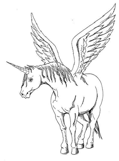 Imagenes de unicornios para imprimir y colorear