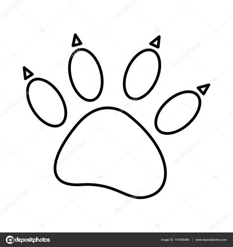 Imágenes: huellas de perro dibujo | dibujo silueta perro ...