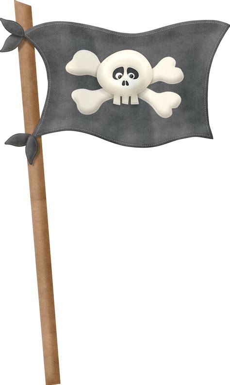 Imágenes infantiles bandera de pirata