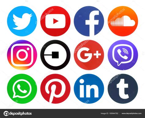Imágenes: logos redes sociales | Logos de redes sociales ...