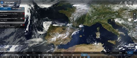 Imágenes satelitales casi en tiempo real: NASA Worldview ...
