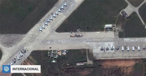 Imágenes satelitales muestran la magnitud del despliegue de tropas ...