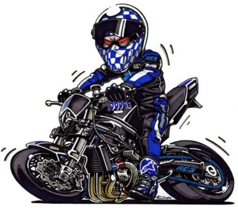 Images | Caricaturas de motos, Motos, Caricaturas