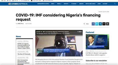 IMF Grants Debt Relief To 25 Countries   Foreign Affairs ...