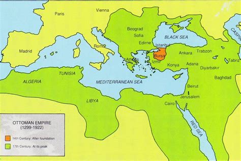 Imperio Otomano Mapa   Esta