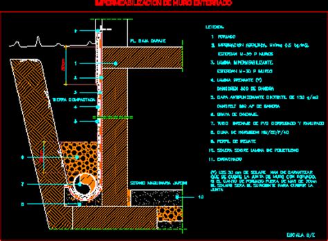 Impermeabilizacion de muro enterrado  31.13 KB  | Bibliocad