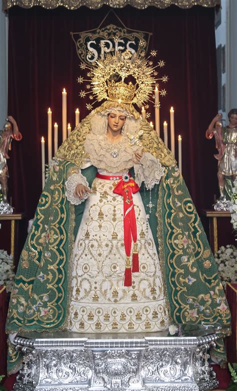 Imposición del Fajín de General a María Santísima de la ...