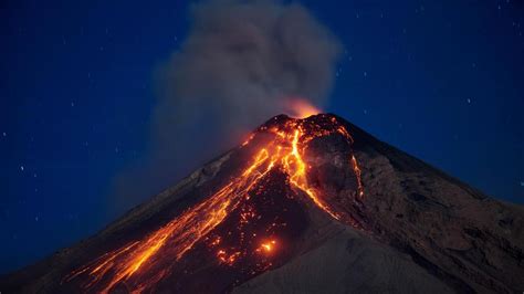Impresionantes imágenes de la erupción del Volcán de Fuego ...