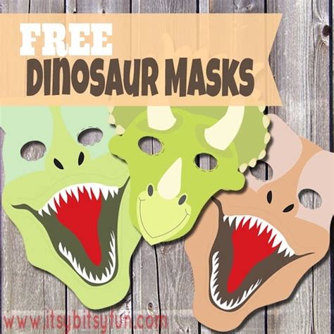 Imprime gratis 5 dinosaurios para niños | Pequeocio