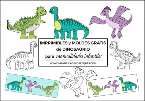 Imprimibles y moldes gratis de dinosaurio para ...