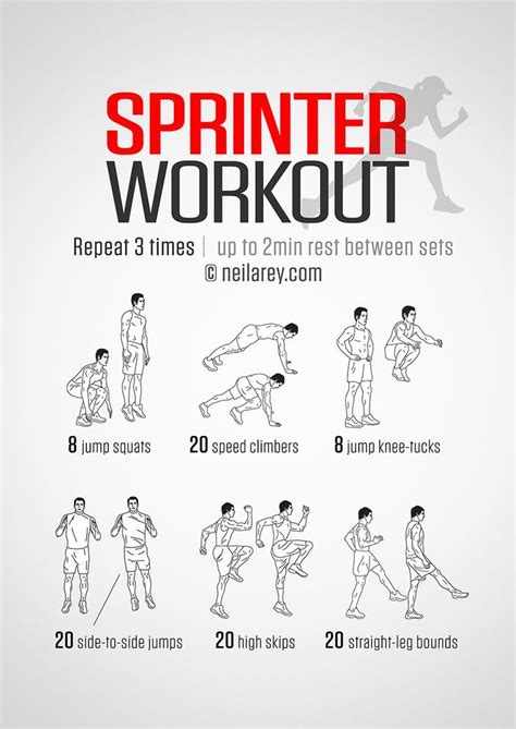 Improve your running speed with the Sprinter Workout. The ...