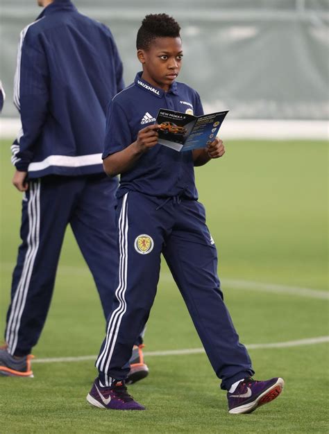 In Pictures: Karamoko Dembele in Scotland s Under 16 squad ...