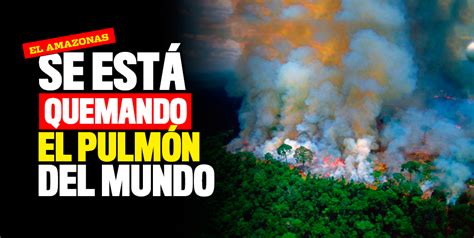 Incendio forestal en Amazonas