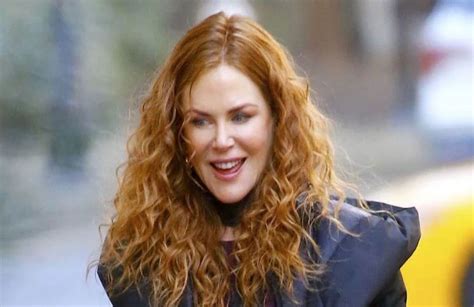 Increíble: Nicole Kidman volvió al pelirrojo y está igual ...