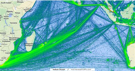 INDIAN OCEAN Ship Traffic Live Map | Marine Vessel Traffic