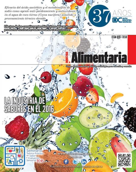 Industria Alimentaria enero febrero 2016 by Alfa Editores ...