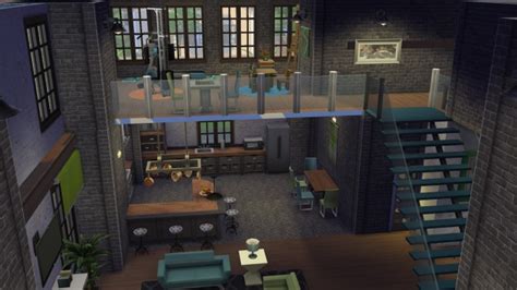 Industrial Living factory at Simply Ruthless » Sims 4 Updates