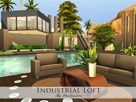 Industrial Loft by Pralinesims at TSR » Sims 4 Updates