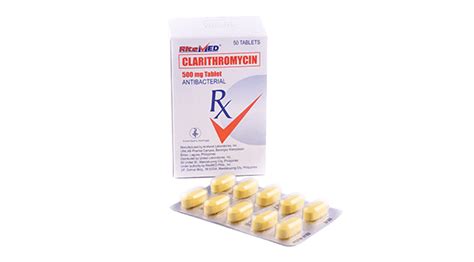 Infections | RM CLARITHROMYCIN 500 MG TAB