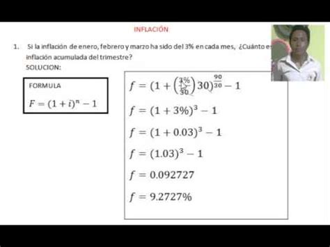 INFLACIÓN: ACUMULADA DEL TRIMESTRE EN LOS MESES ENERO, FEBRERO Y MARZO ...