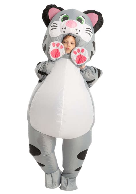 Inflatable Kids Cat Costume