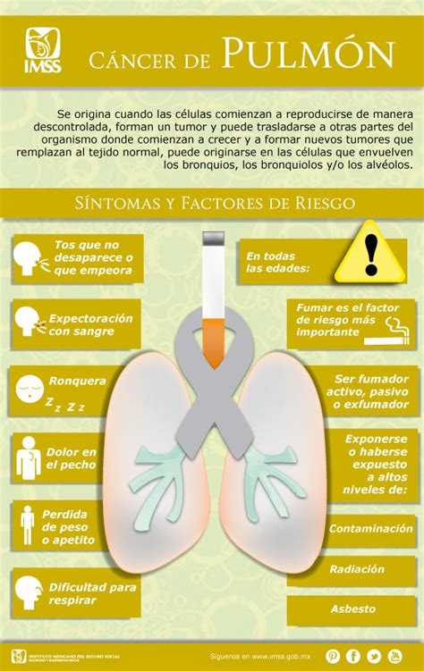 Infografía, Cáncer de pulmón