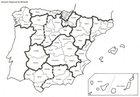 Información e Imágenes con Mapas de España Político y Físico