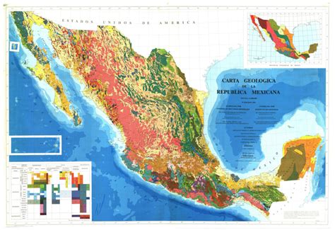 Información e imágenes con MAPAS DE MÉXICO Político, Físico y para Colorear