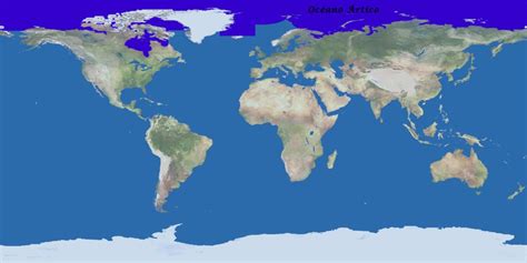 Información sobre el OCÉANO ÁRTICO   Mapa, climas y economía