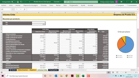 Informe Cirbe en Excel   YouTube