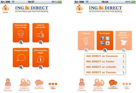 ING Direct España, gestiona tu cuenta bancaria desde iPhone