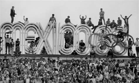 Inician los XIX Juegos Olímpicos con sede en México, 12 de octubre de ...
