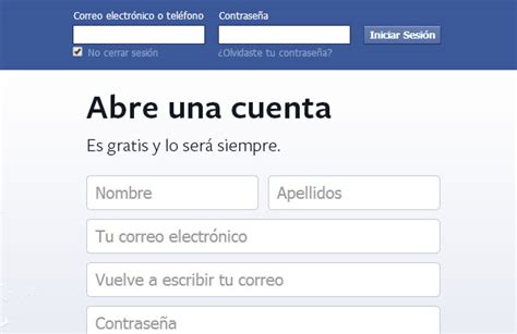 Iniciar Sesion En Facebook Cuenta Nueva   Solo Para Adultos En Valencia