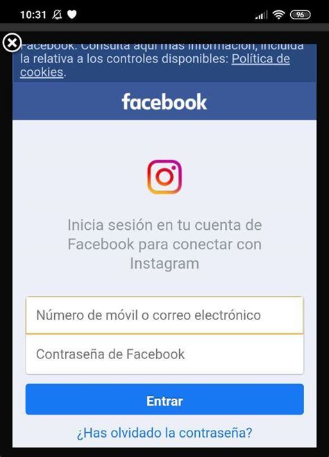 Iniciar sesión en Instagram: cómo entrar desde Facebook ...