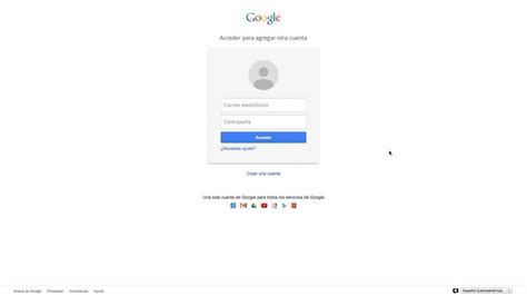 Iniciar sesión Google   Cómo entrar a tu cuenta de Google.com