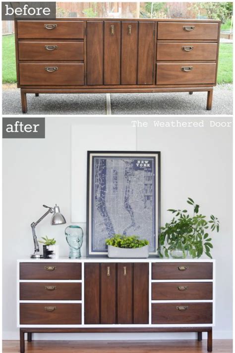 Inspírate viendo el antes y el después de estos muebles restaurados ...