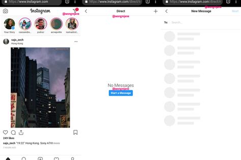 Instagram is testing direct messages for the web   The Verge
