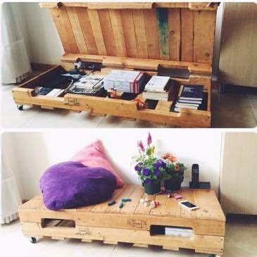 Instagram, una plaza de mercado | Muebles con estibas, Sala en estibas ...