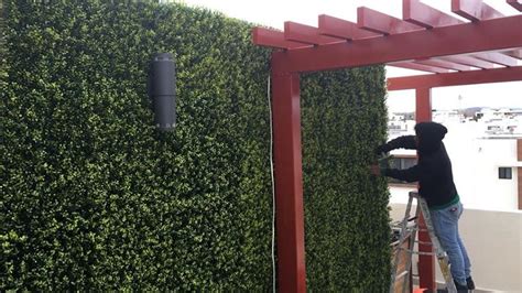 Instalación de Muro Verde en Roof Garden | Ideas Remodelación Fachada