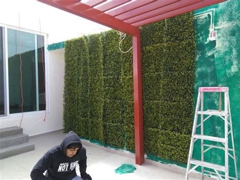 Instalación de Muro Verde en Roof Garden | Ideas Remodelación Fachada