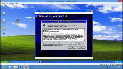 Instalación de Windows 95 Español   YouTube
