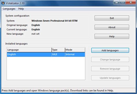 Instalar paquetes de idiomas de Windows 7 en todas las ...