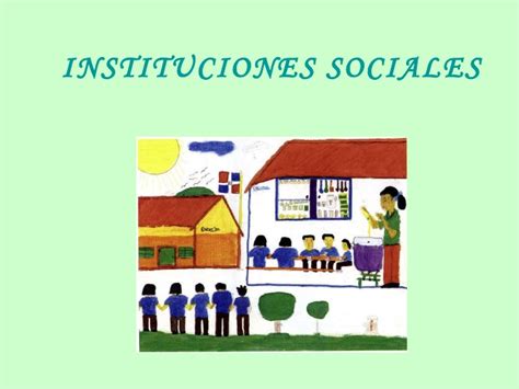 instituciones sociales