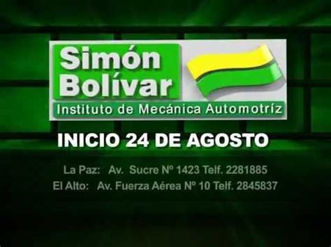 Instituto de Mecanica Automotriz Simón Bolivar La Paz ...